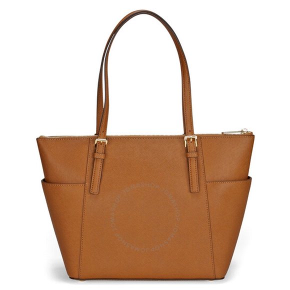 Michael Kors Jet Set East West Saffiano Leather Tote - Picture 3 of 16